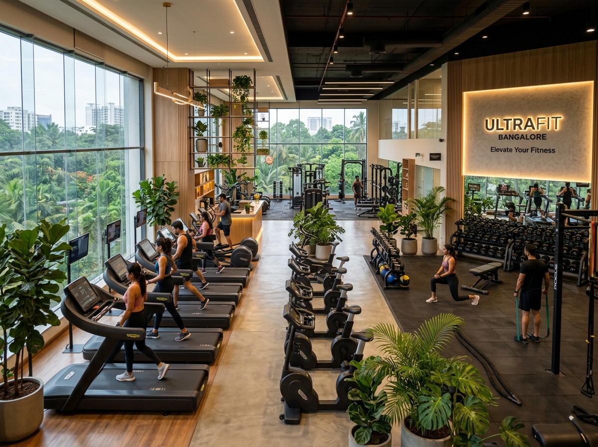 Integrated Hospitality Luxury Gym & Fitness Center Domlur