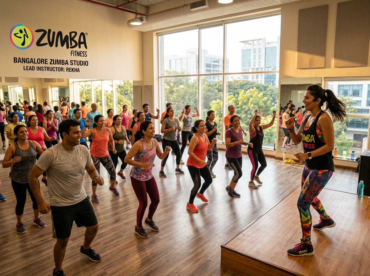 Integrated Hospitality Vibrant Zumba Dance Fitness Session Bangalore